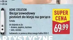 ALDI Pistolet do kleju na gorąco Home Creation oferta