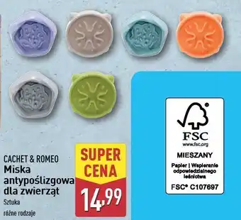 ALDI Miska na karmę Cachet&Romeo oferta