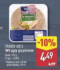 ALDI Wrapsy pszenne 6 szt Trader Joe's oferta