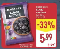 ALDI Śliwki suszone Trader Joe's oferta