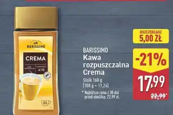 ALDI Kawa Barissimo Crema oferta