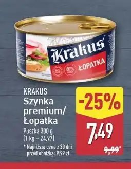 ALDI Konserwa łopatka Krakus Animex oferta