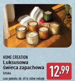 ALDI Świeca zapachowa w szkle 45h Home Creation oferta