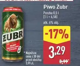 ALDI Piwo Żubr 1768 oferta