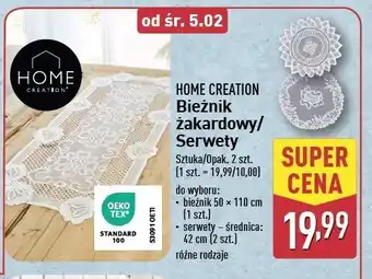 ALDI Serweta Home Creation oferta