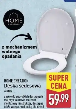 Deska sedesowa biała Home Creation
