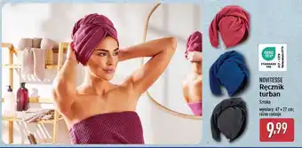 ALDI Ręcznik turban 67 x 27 cm Novitesse oferta