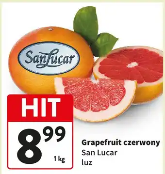 Intermarche Grejpfruty czerwone Sanlucar oferta