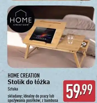 ALDI Stolik do łóżka Home Creation oferta