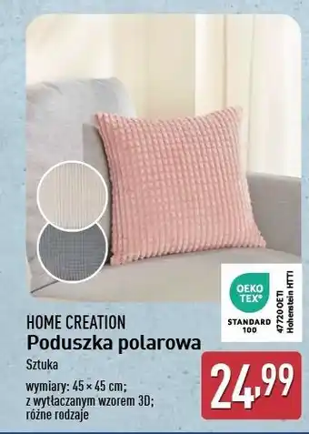 ALDI Poduszka polarowa 45 x cm Home Creation oferta