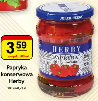 Gram Market Papryka konserwowa Herby 500ml oferta