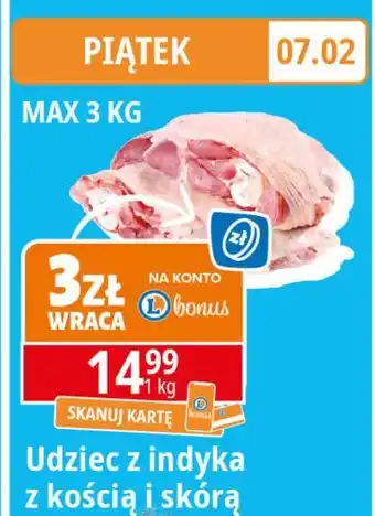 E.Leclerc Udziec z indyka kością oferta