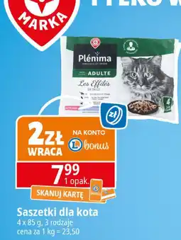 E.Leclerc Karma dla kota Wiodąca Marka Plenima oferta