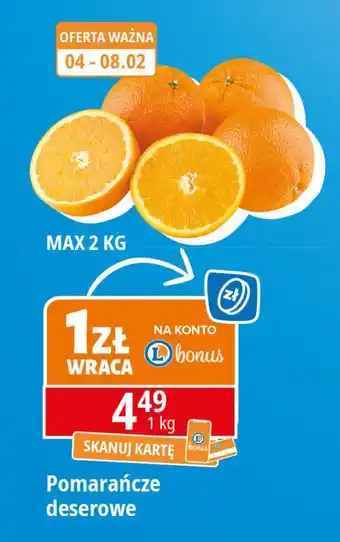 E.Leclerc Pomarańcze deserowe oferta