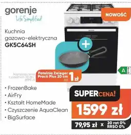 Max Elektro Kuchenka gazowo-elektryczna Gorenje oferta