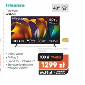 Max Elektro Telewizor Hisense oferta