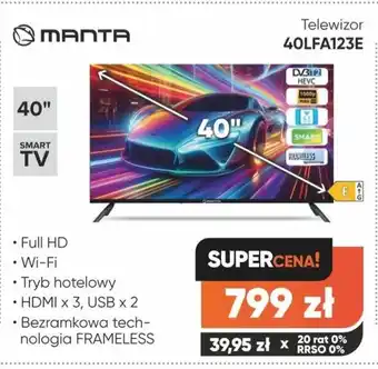 Max Elektro Telewizor Manta oferta