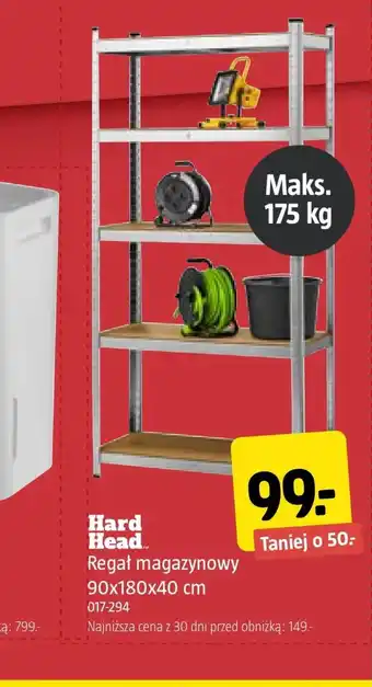 Jula Regał magazynowy Hard Head oferta