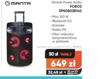 Max Elektro Power audio Manta oferta