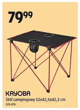 Jula Stół kempingowy Kayoba oferta