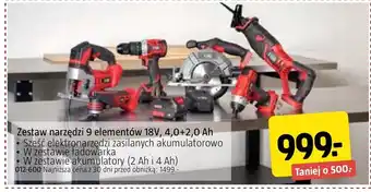 Jula Zestaw elektronarzędzi oferta