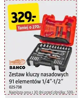 Jula Zestaw kluczy nasadowych Bahco oferta