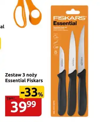 Black Red White Zestaw noży Fiskars oferta