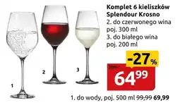 Black Red White Zestaw kieliszków Krosno oferta