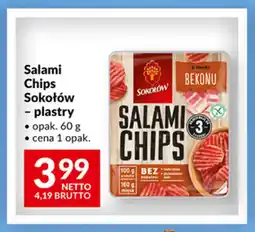 Makro Salami Chips Sokołów - plastry oferta