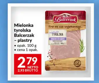 Makro Mielonka tyrolska Balcerzak - plastry oferta