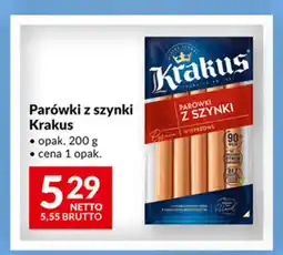 Makro Parówki z szynki Krakus oferta