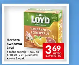 Makro Herbata owocowa Loyd oferta