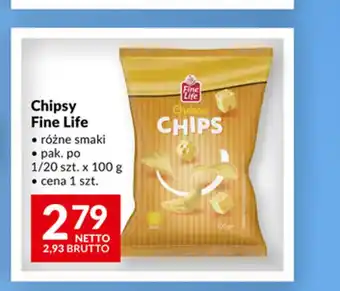 Makro Chipsy Fine Life oferta