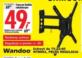 Media Expert Wandoo Uchwyt do TV 23-60 oferta