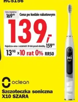 Media Expert Oclean Szczoteczka soniczna X10 SZARA oferta