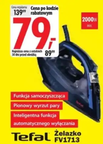 Media Expert Tefal Żelazko FV1713 oferta