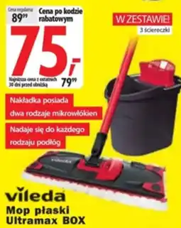 Media Expert Vileda mop płaski ultramax box oferta