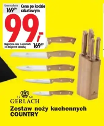 Media Expert GERLACH Zestaw noży kuchennych COUNTRY oferta