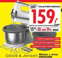 Media Expert Götze & Jensen mikser z misą HM502BM oferta