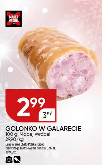 Chata Polska Golonko w galarecie madej wrobel oferta