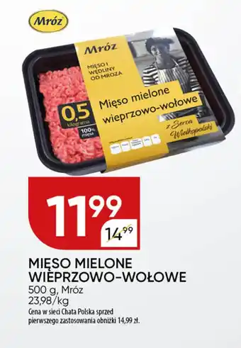 Chata Polska Mięso mielone wieprzowo-wołowe Mróz oferta