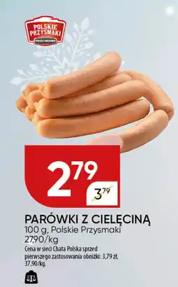 Chata Polska Parówki z cielęciną polskie przysmaki oferta