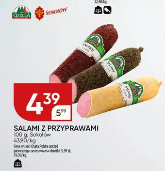 Chata Polska Salami z przyprawami sokołów oferta