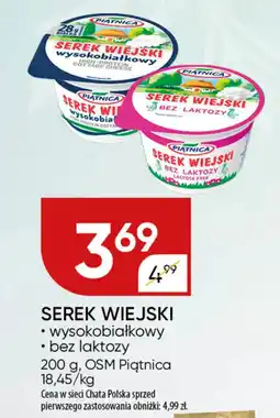 Chata Polska Serek wiejski OSM Piątnica oferta