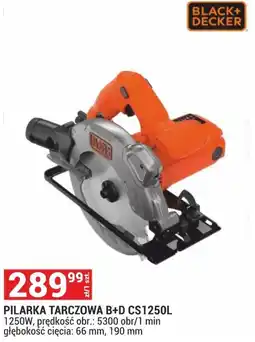 Merkury Market Pilarka tarczowa Black+Decker oferta