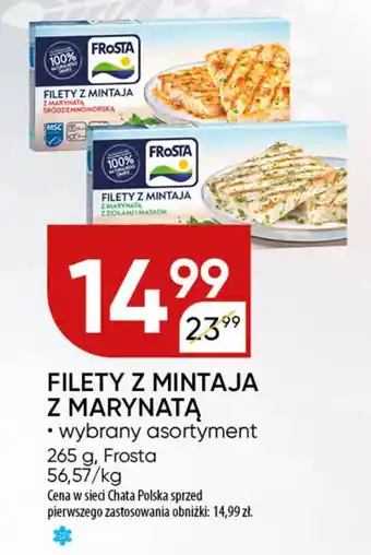 Chata Polska Filety z mintaja z marynatą oferta