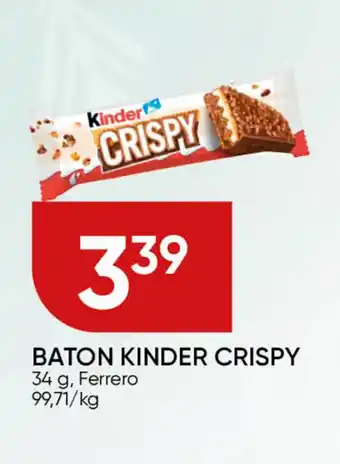 Chata Polska Baton kinder crispy Ferrero oferta