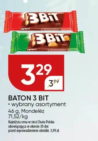 Chata Polska Baton 3 bit Mondelēz oferta