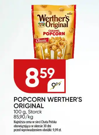 Chata Polska Popcorn werther's original Storck oferta