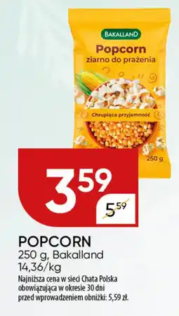 Chata Polska Popcorn Bakalland oferta